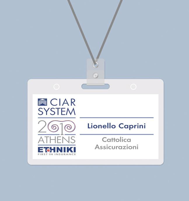 badges Εθνική ασφαλιστική CIAR 