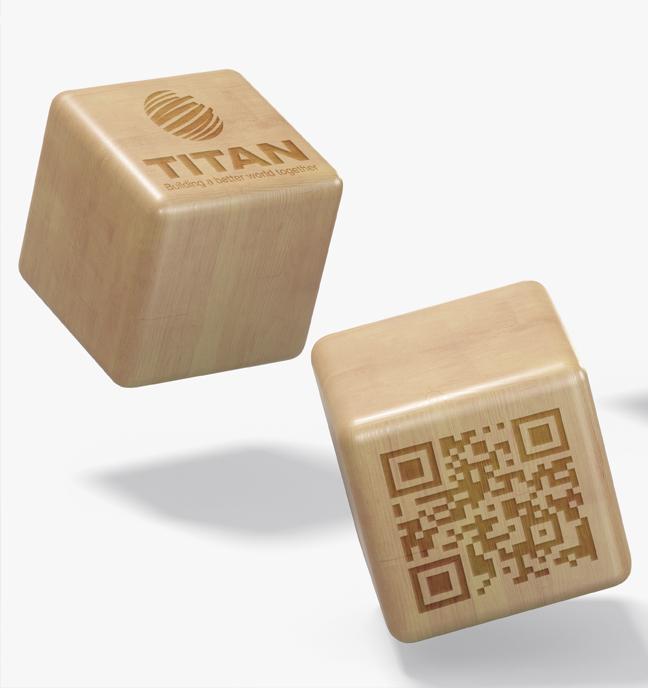 ξυλινος κύβος cube